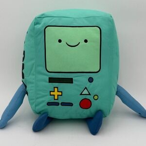 Adventure Time BMO Plush Toy Nickelodeon Cartoon Character Teal Tags